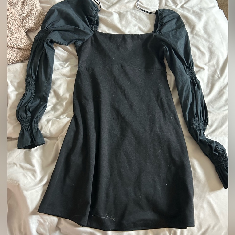 Top shop black dress